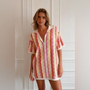 Yllw The Label Felix Knit Dress